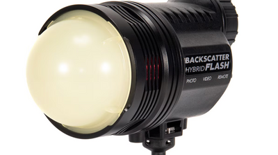 Backscatter Hybrid Flash White 160° Dome Diffuser