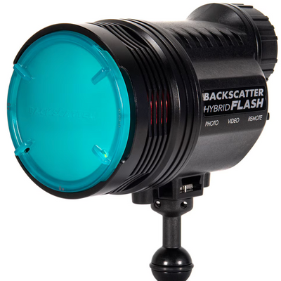 Backscatter Hybrid Flash Ambient Blue 140° Flat Diffuser