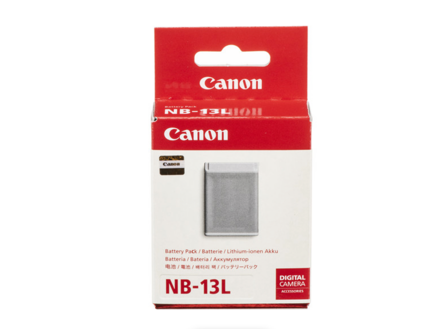 Canon NB-13L Lithium-Ion Battery Pack (3.6V, 1250mAh)