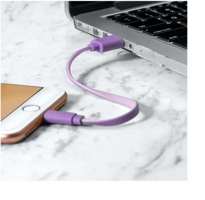 Laut Lightning USB Cable for iPhone (Purple)