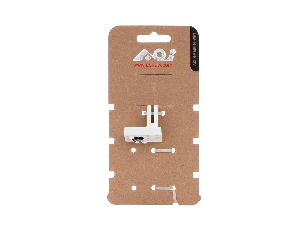 AOI GoPro Male Mount Base (White)