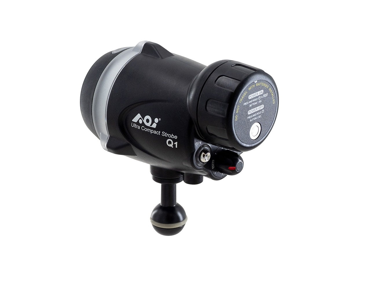 AOI Q1 Ultra Compact Underwater Strobe (Black)