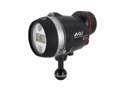 AOI Q1-RC Ultra Compact Underwater Strobe (Black)