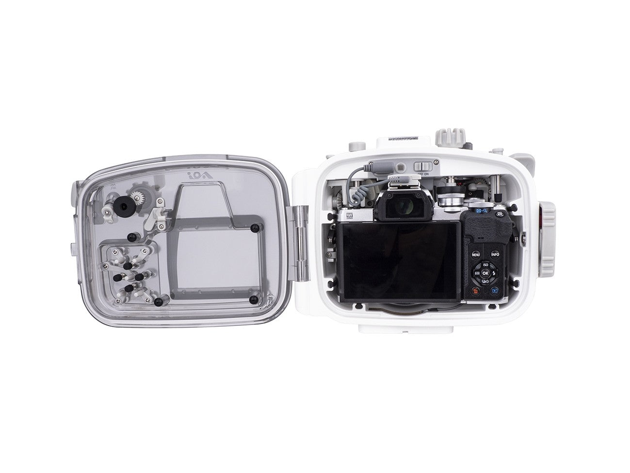 AOI UH-EM10IV Underwater Housing for Olympus OM-D E-M10 Mark IV (White)