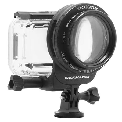 Backscatter 55mm Lens Adapter for +15 MACROMATE Mini and Sharp Wide Lens Pro