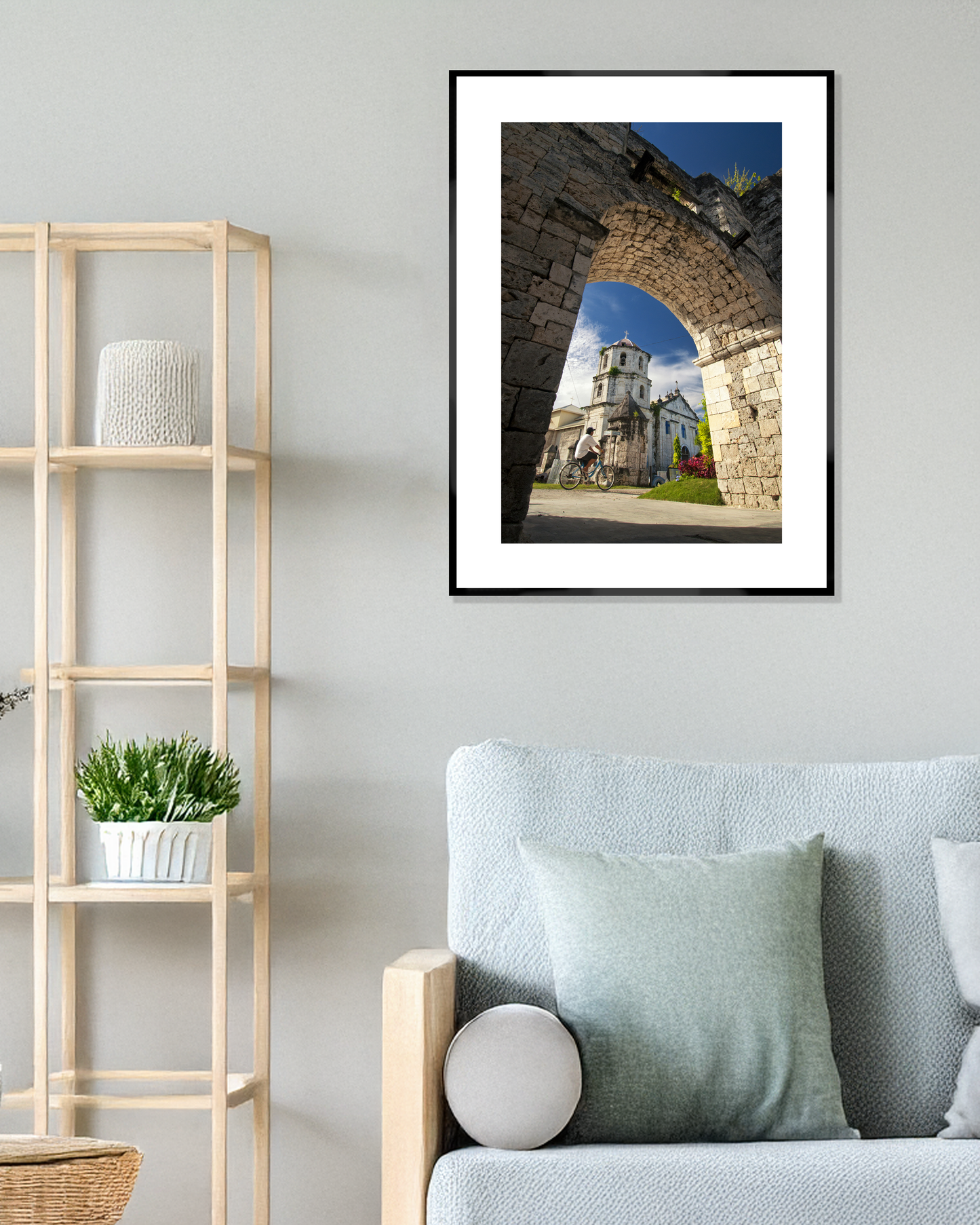 Our Lady of the Immaculate Conception Church and the Cuartel Ruins in Oslob, Cebu