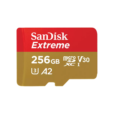 SanDisk 256GB Extreme UHS-I microSDXC Memory Card