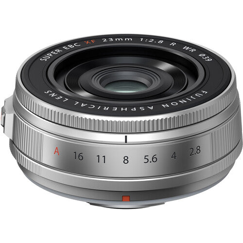 Fujifilm XF 23mm f/2.8 R WR Lens Silver