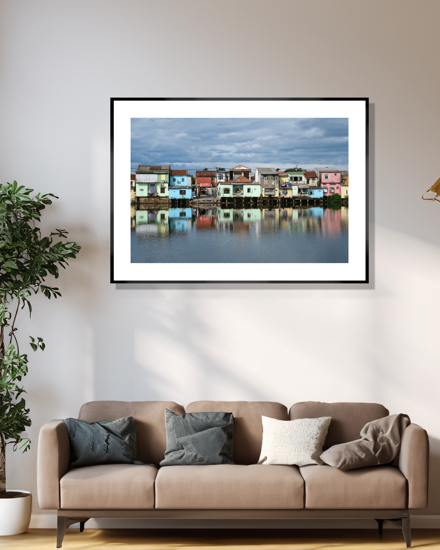 Houses at Hue, Vietnam