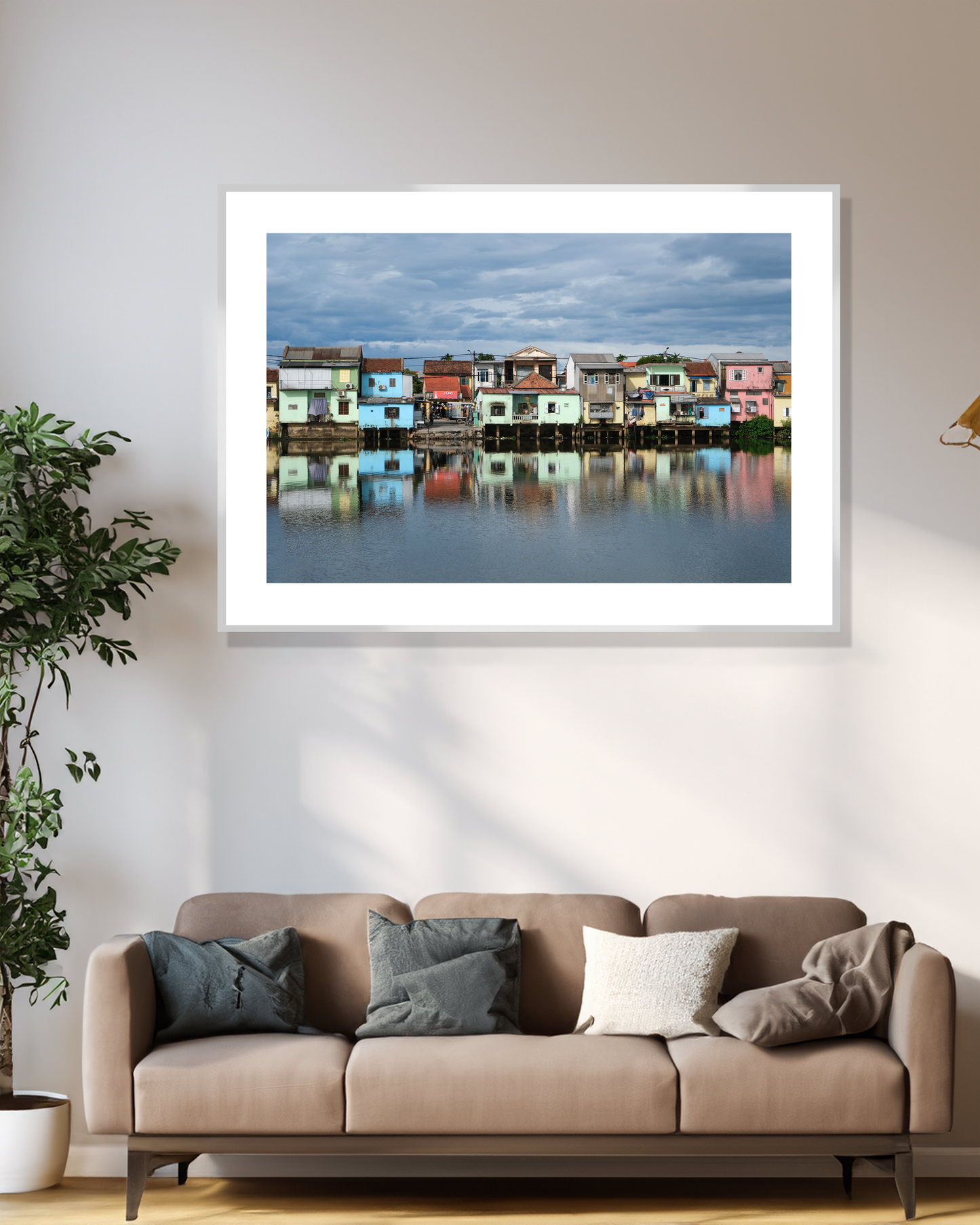 Houses at Hue, Vietnam