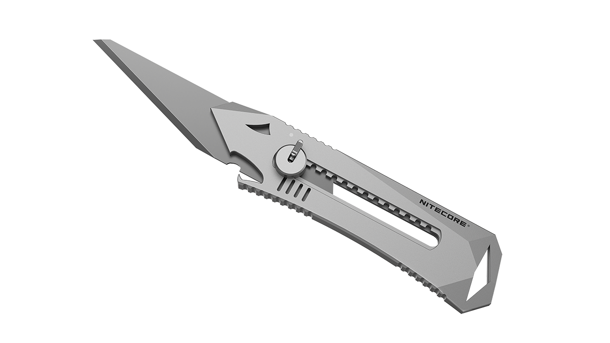 Nitecore NTK10 Unibody Titanium Utility Knife