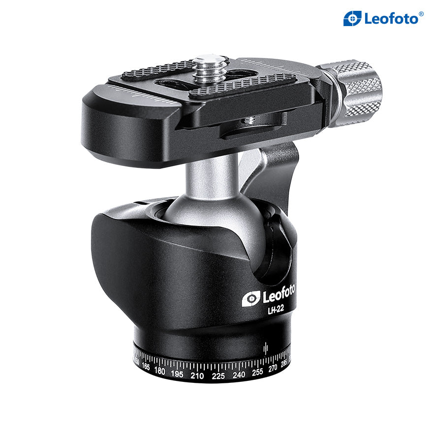 Leofoto LH-22 Compact Ball Head with Quick Release Plate