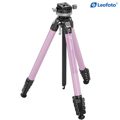 Leofoto LY-265 Mr.Y Series Carbon Fiber Tripod (Pink)