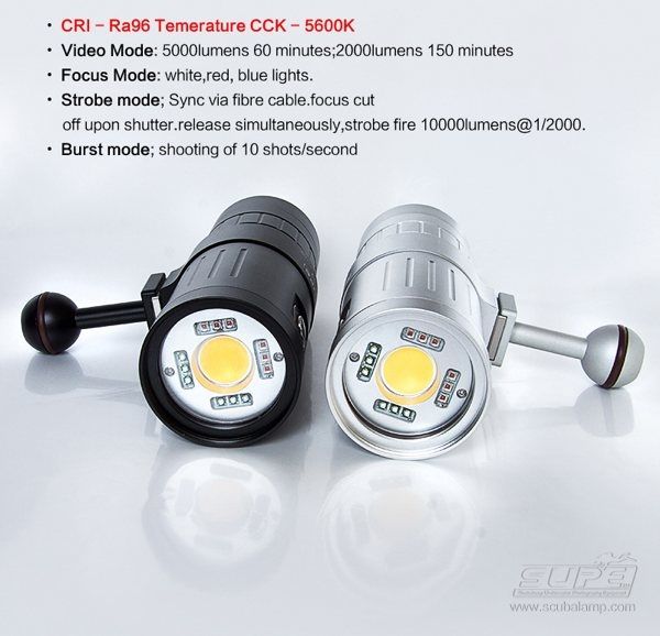 Supe P53 5,000 Lumens Torch Light